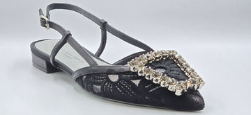 9089 Roberto Festa Sandals / Black